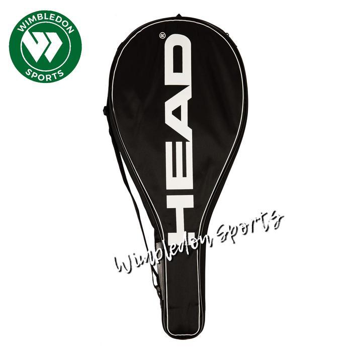Cover Raket Tenis Tas Cover Raket Tenis Kapasitas 1 Raket dengan Strap Dapat Disesuaikan Tenis Head 