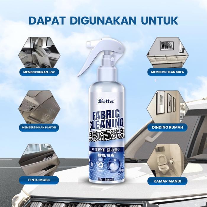 BETTER Pembersih Interior Mobil Foam Cleaner Serbaguna Efektif Bersihkan Jok Dashboard Berkualitas