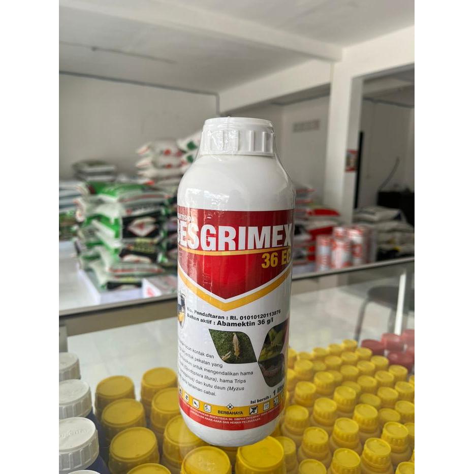 Besgrimex 36EC 1 liter Insektisida untuk Hama Ulat Abamektin Tinggi