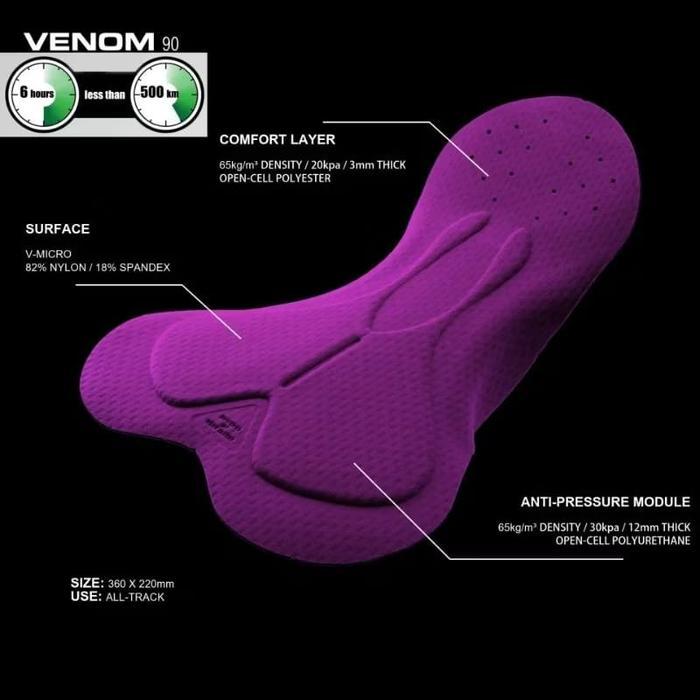 DRF24 PUTIH Celana Sepeda Padding BIB Short Darevie High Elastic DVP089