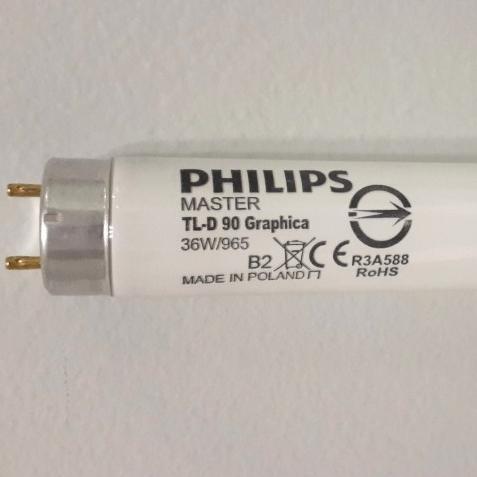 (PROMO) LAMPU PHILIPS MASTER TL-D 90 GRAPHICA 36W/965