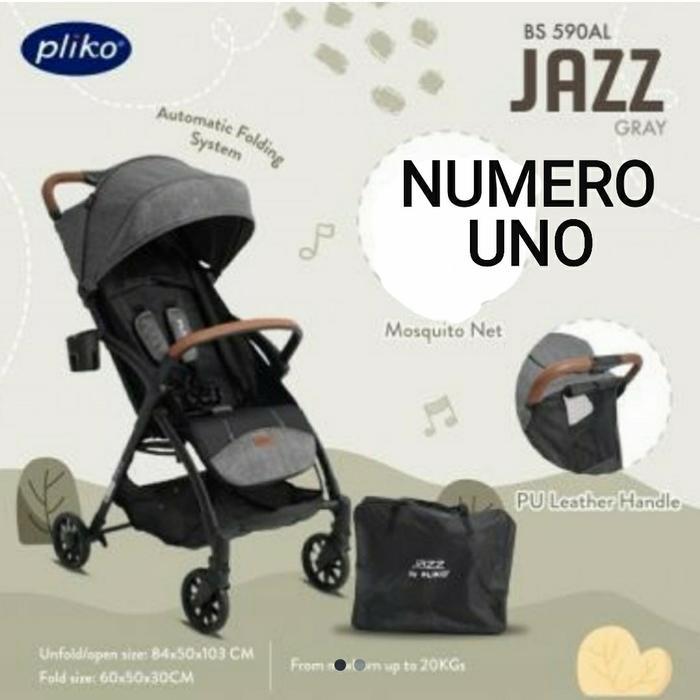 Stroller Pliko Jazz 590 AL