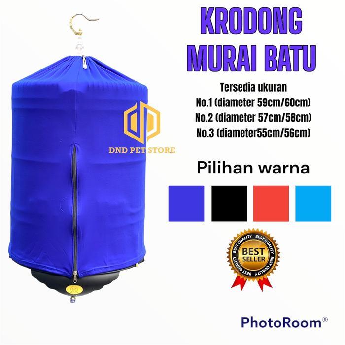 ASLI KRODONG SANGKAR MURAI BATU TEBAL BAHAN KAOS READY STOCK