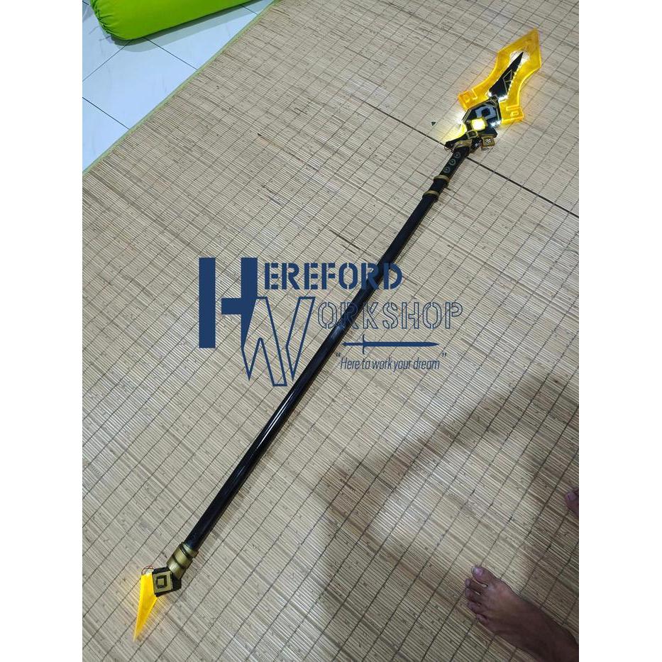 Genshin Impact Vortex Vanquisher Polearm COSPLAY FAST PO 2 minggu