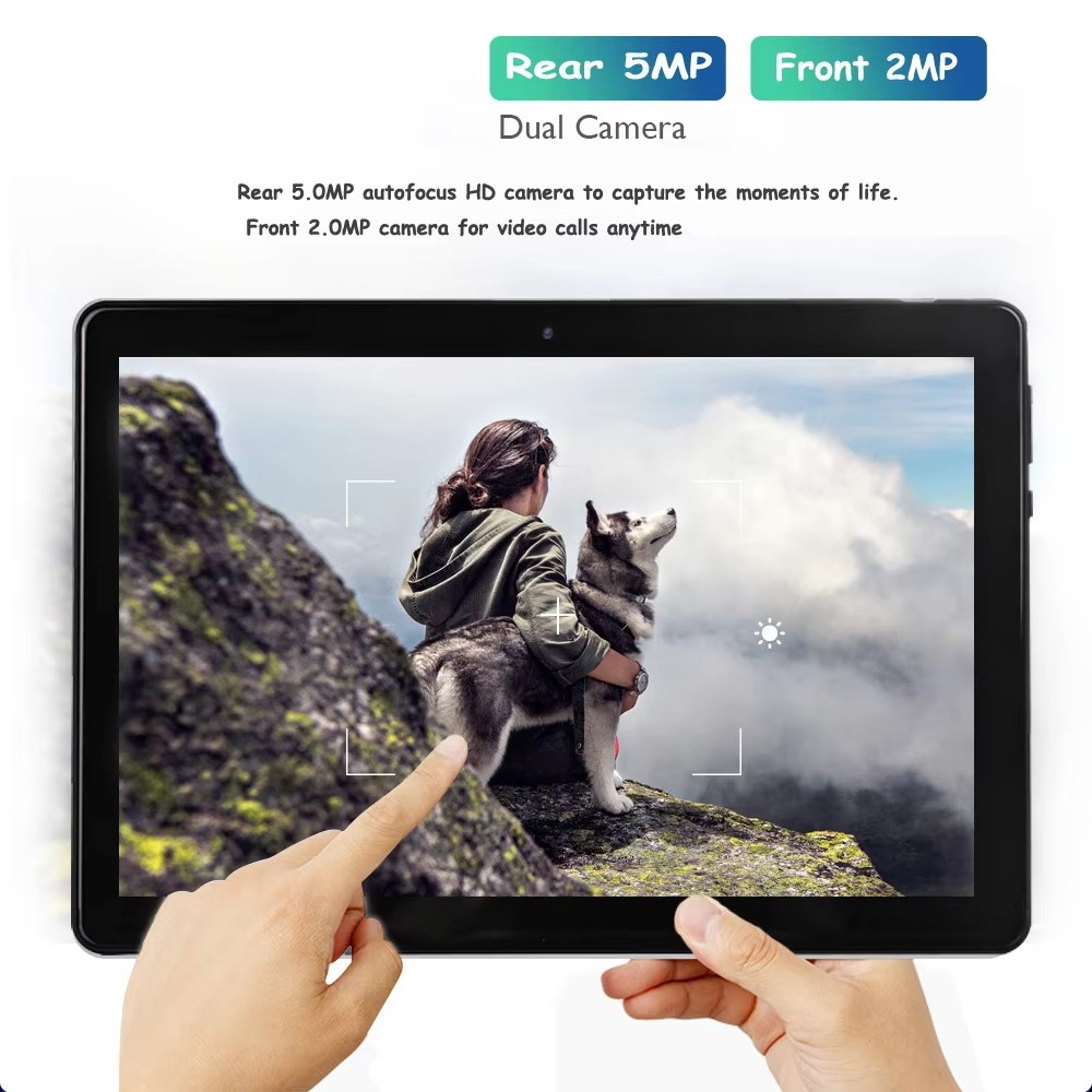 BDF S10 New 10.1 Inch Android Tablet Pc Google Play Dual Cameras Octa Core Dual SIM Phone Call
