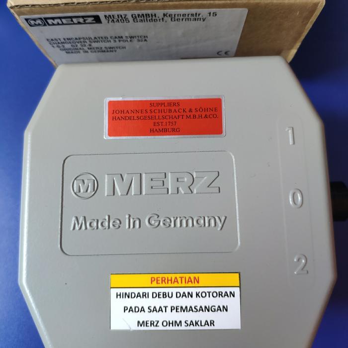cos / change over switch / ohm saklar MERZ 3P 3Pole MERZ 32A 32 A