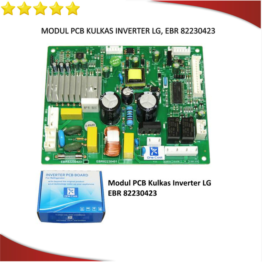 MODUL PCB KULKAS INVERTER LG, EBR 82230423