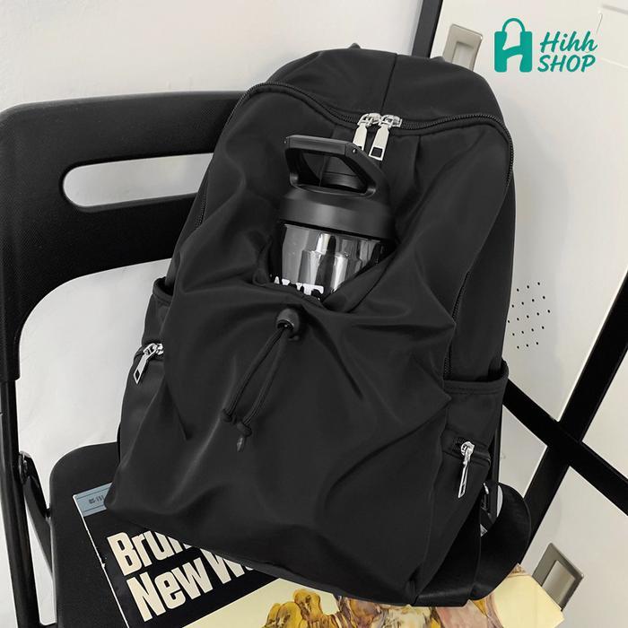 Tnf - Tas Ransel Unisex Pria Wanita Fashion Korea Sederhana Versatile Cantik Anti Air Nilon