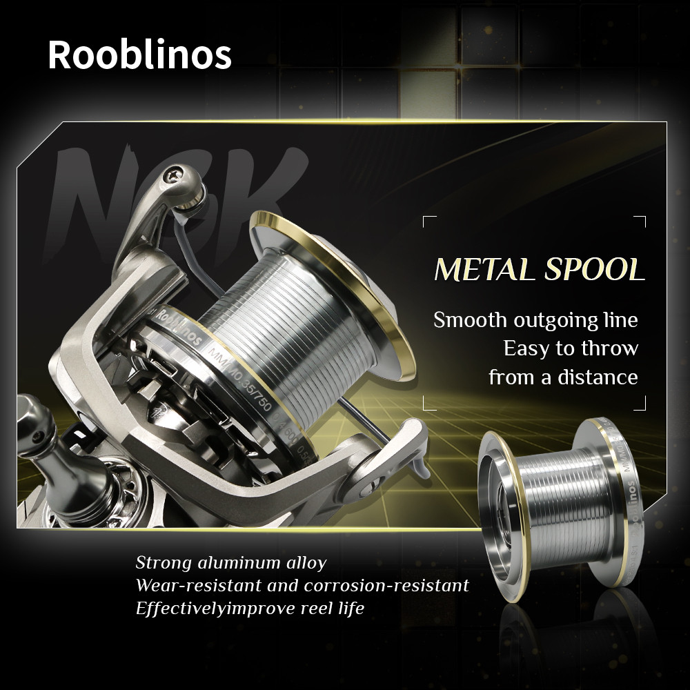 NGK Stainless Steel Bearing Spinning Fishing Reel 8000 9000 10000 12000 14000 25KG Powerful Reel