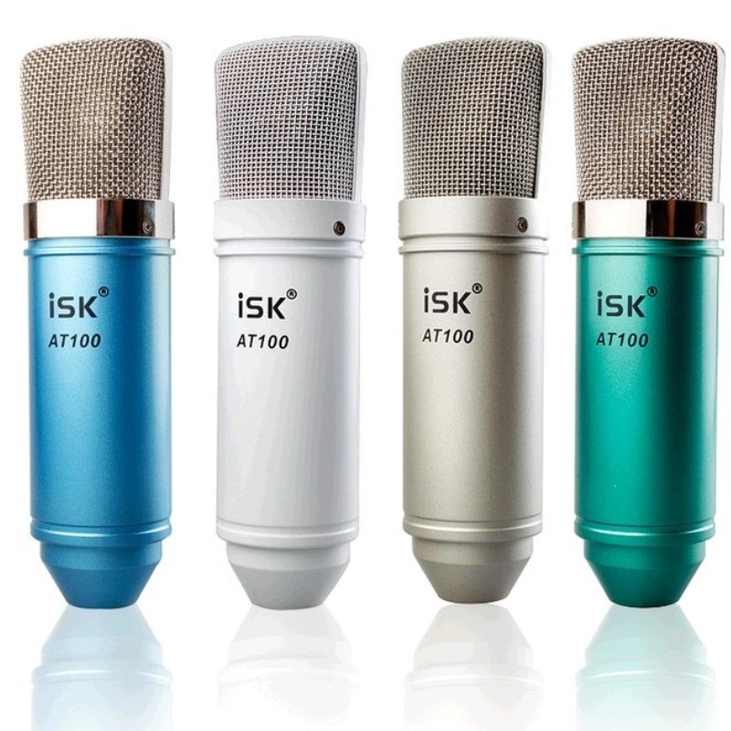 Microphone ISK AT100 Condenser Microphone for Computer Recording Studio Performance Network karaoke
