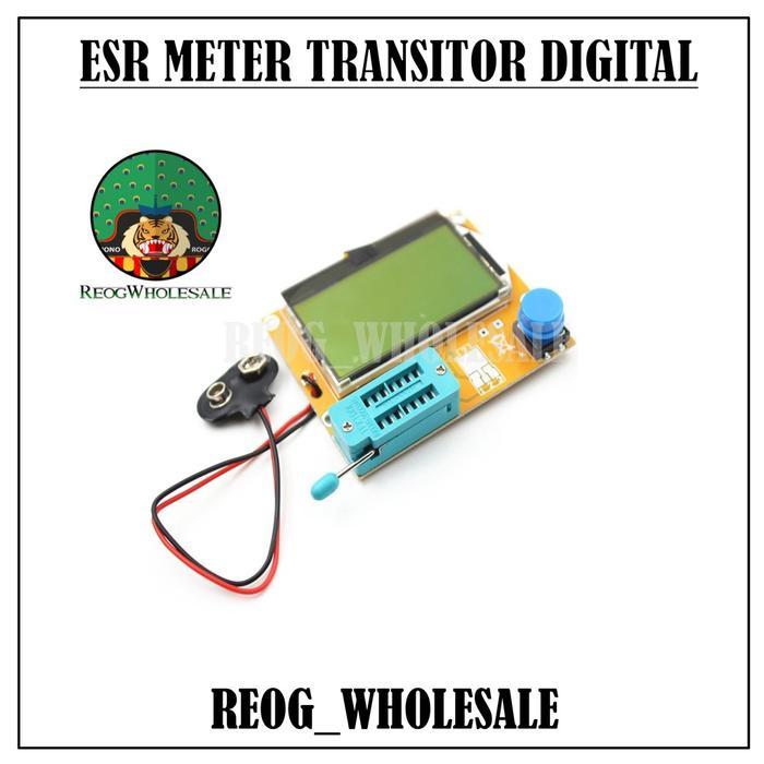 Esr Meter Transistor Tester Digital Rcd Lcr T4 Led Mosfet Dioda Triode Elco Pcb Mos/Pnp/Npn Screen