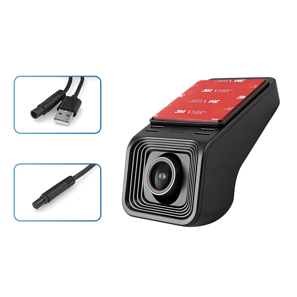 USB Hidden Car Dash Cam 4K/1080P HD DVR Camera WiFi Mobile Phone Connection