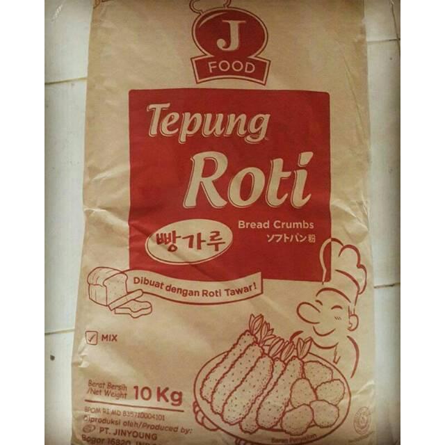 Tepung roti kriuk JFood repack 500gr