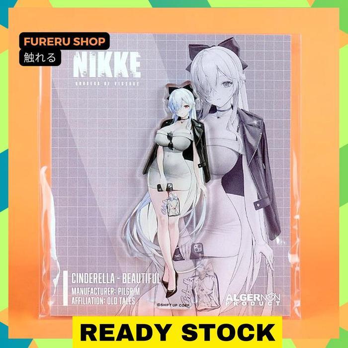 HOT SALE GODDESS OF VICTORY: NIKKE ACRYLIC STAND CINDERELLA: BEAUTIFUL ME (13CM) TERMURAH