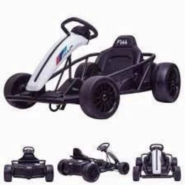 Mobil aki anak mainan Gokart aki unikid Uk-822 Uk822 Uk 822 - Putih
