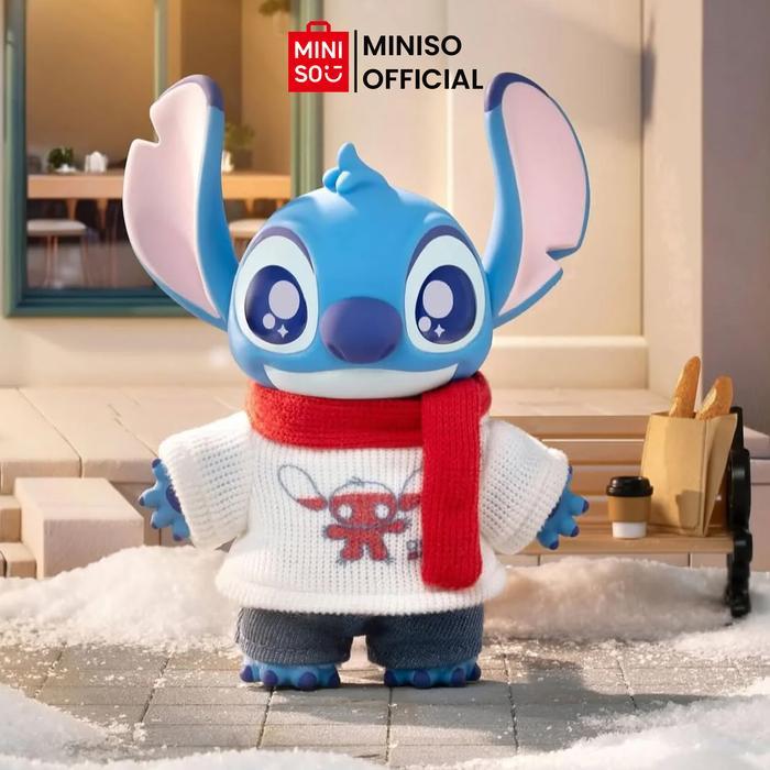 HOT SALE MINISO DISNEY STITCH DRESS-UP SHOW SERIES VINYL PLUSH BLIND BOX BLIND BOX FIGURE KOTAK