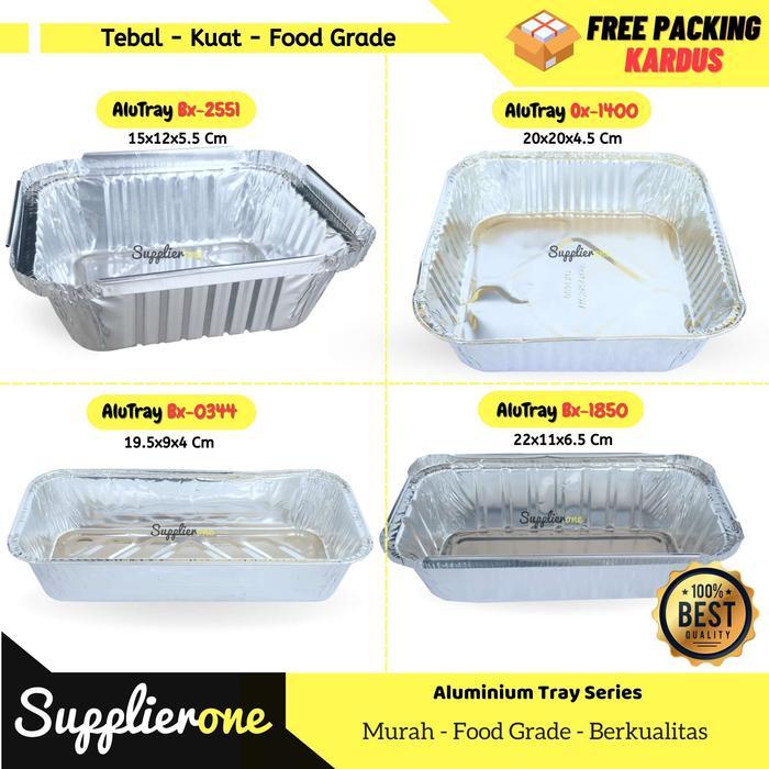 Alumunium Foil Tray 20 PCS / Aluminium Foil / Aluminium Tray / Alumunium Foil / Alumunium Tray