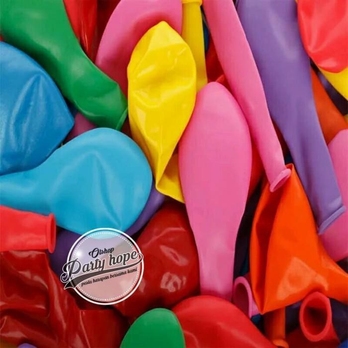 Balon Latex Doff 1 Pack Isi 100 / Balon Per Pack / Balon Karet Doff