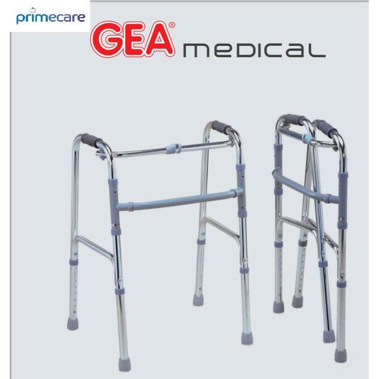 Premium Walker Alat Bantu Jalan Lansia Manula / Walker Gea / Walker Tanpa Roda Original