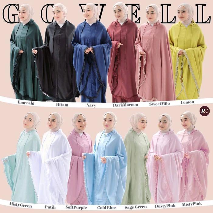 Bisa Grab Mukena Gowell Dalanova Original