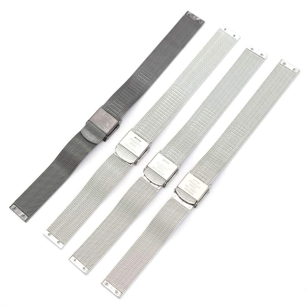 14mm Screwing Stainless Steel Watch Strap Replacement for Skagen Fits Selected Models Listed Below
