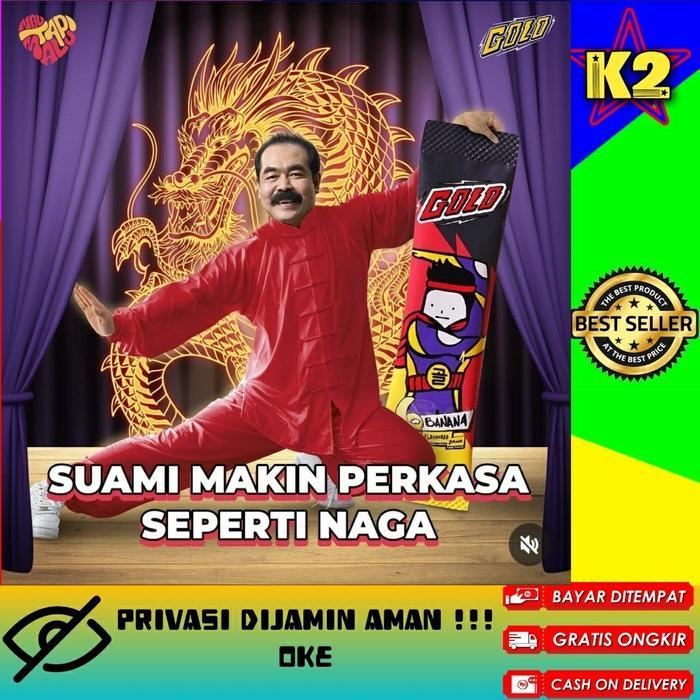 Golo Ginseng Botanical Banana 1 Box 5sachet - Meningkatkan Stamina Pria - 1 Box 5 sachet