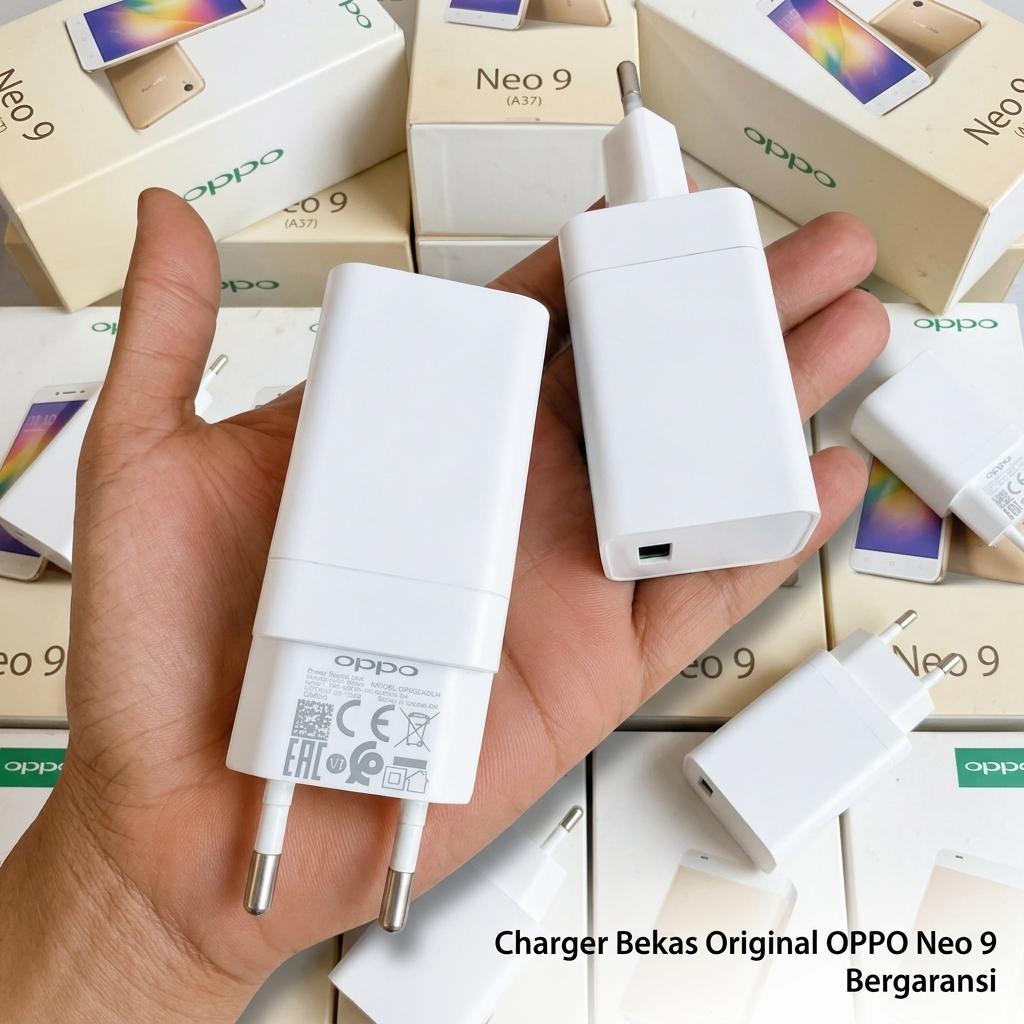 Charger Copotan OPPO AK779GB Second Original VOOC Charger OPPO Neo 9