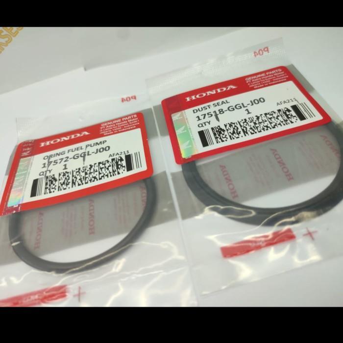 "New" Seal Oring Fuel Pump + Dust Seal Honda Beat Fi Vario Spacy Fi Supra 125 Fi Blade Fi - 1SET