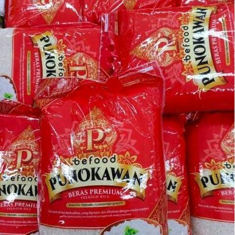 Beras PREMIUM Punakawan/Lintang/D2d 5kg ORIGINAL