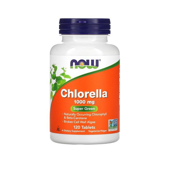NOW FOODS CHLORELLA 1000 mg 120 Tablets