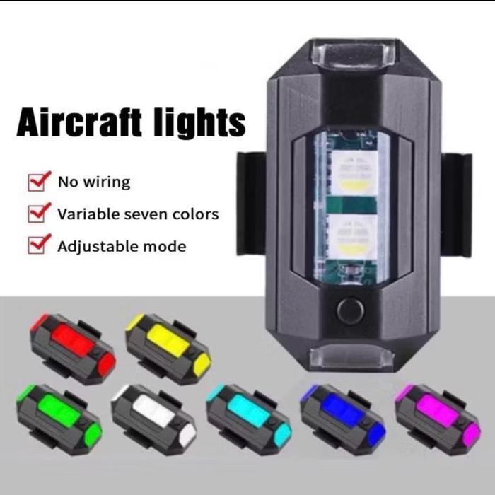 [LIVE] TERMURAH LAMPU LED KEDIP SEPEDA MOTOR MOBIL LAMPU LED CAS USB MODEL LAMPU PESAWAT LAMPU