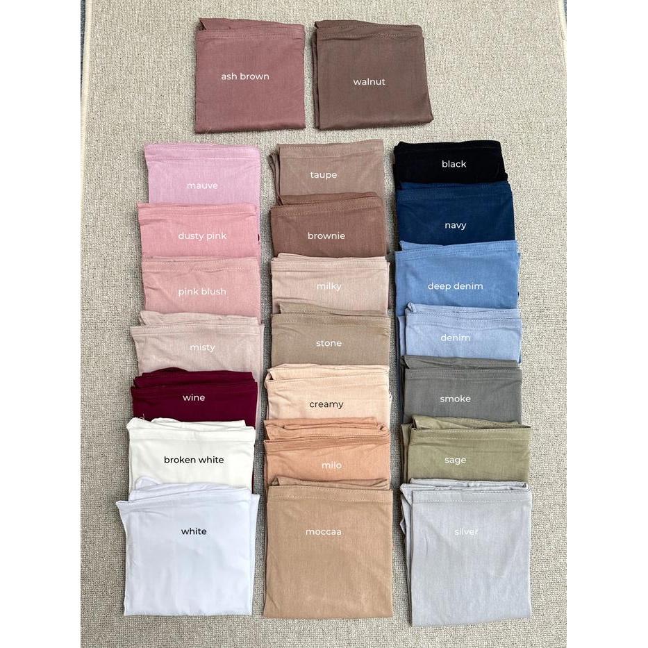 NEW Ayasha Naia Hijab Instan Kaos Rayon Non Pet hijab bergo non pet hijab instan Hijab instan non