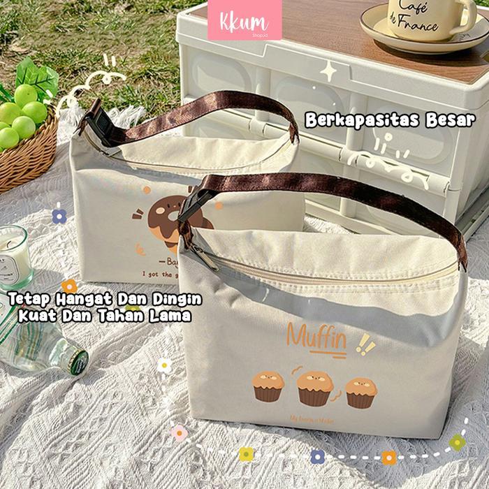Yumbox Store - Tas Bekal Karakter Lunch Bag Makanan Anak Tas Lunch Box