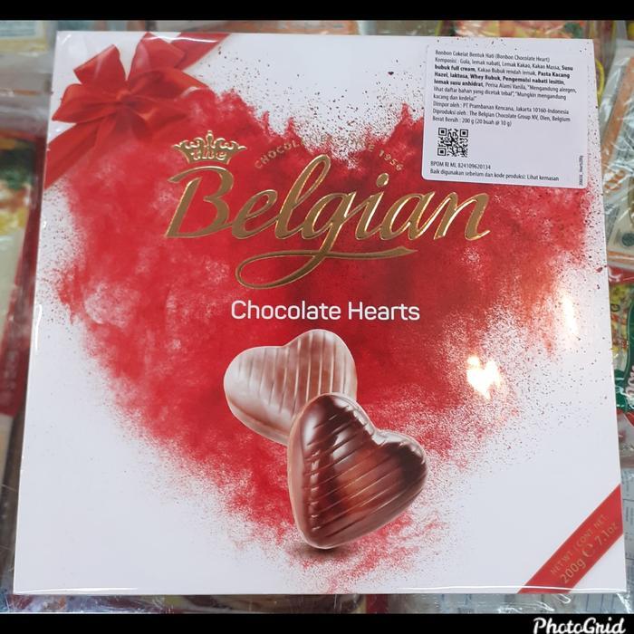 (PROMO) BELGIAN CHOCOLATE HEART-CHOCOLATE IMPORT