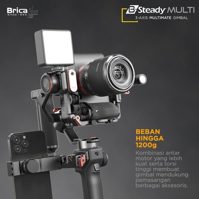 Brica B-Steady Multimate 3-Axis Gimbal Camera Dslr/Brica Bsteady Pro Multi Multimate