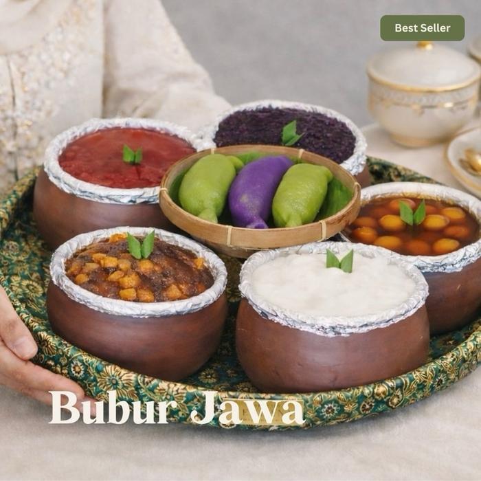 TERMURAH [PREORDER] Bubur Jawa by Pisang Ijo Cendana (Aneka Bubur Candil, Ketan Hitam, Mutiara,