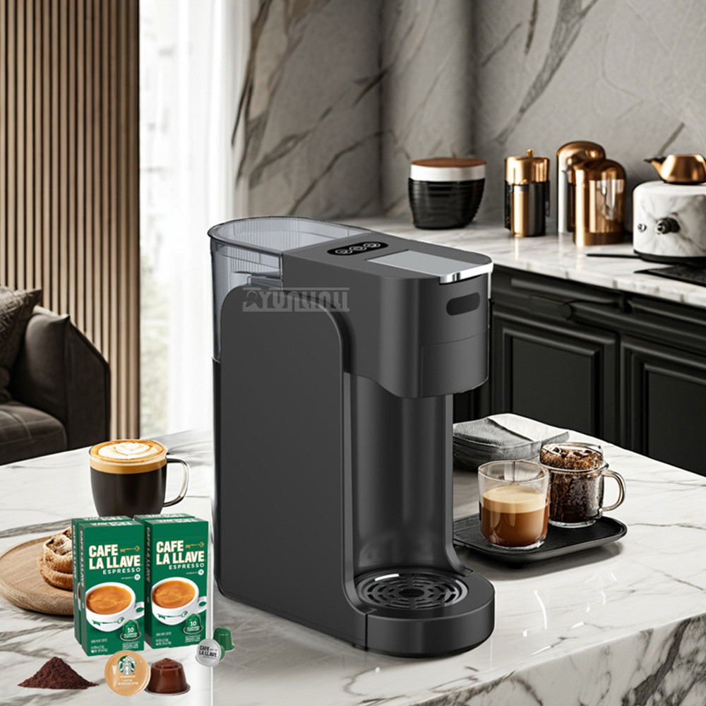 Portable Capsule Coffee Maker Machine Household Automatic Espresso Machine Mini Multiple