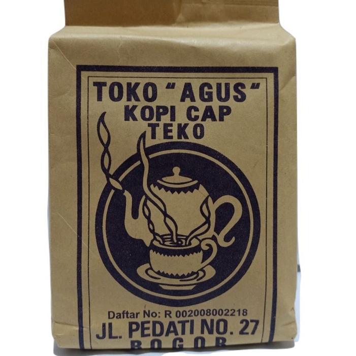Premium Kopi Cap Teko Toko Agus Bogor 250 Gram - Robusta Coffee