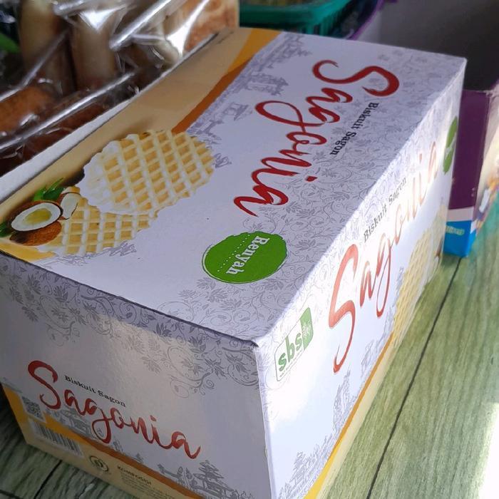 QUALITY Biskuit sagonia Viral dengan ciri khas rasa kelapa yang sangat renyahh