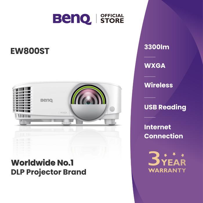 Proyektor Wireless BenQ EW800ST 3300lm WXGA Meeting Smart Projector