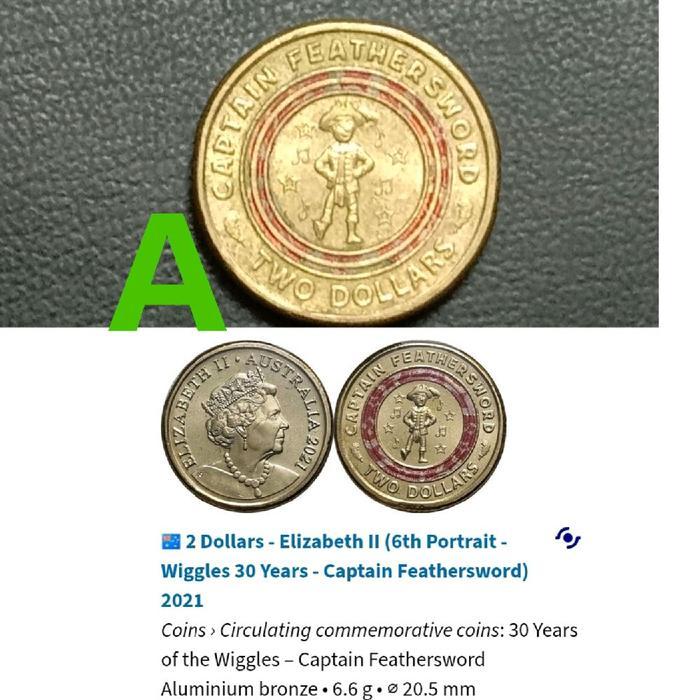 Koin Peringatan 2 Dollar Australia Emisi Tahun 2012 Seri Bendera
