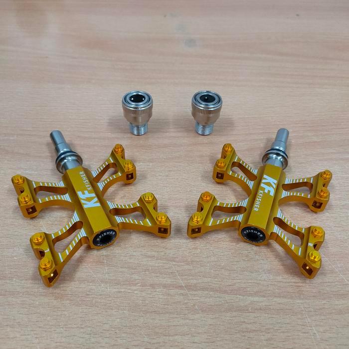 Pedal Quick Release Kfisher Bearing Premium Gold