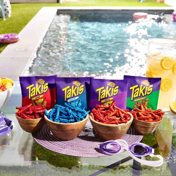 BERGARANSI INSTAN TAKIS ROLLED TORTILLA CHIPS SNACK MAKANAN RINGAN KERIPIK JAGUNG PEDAS LARIS