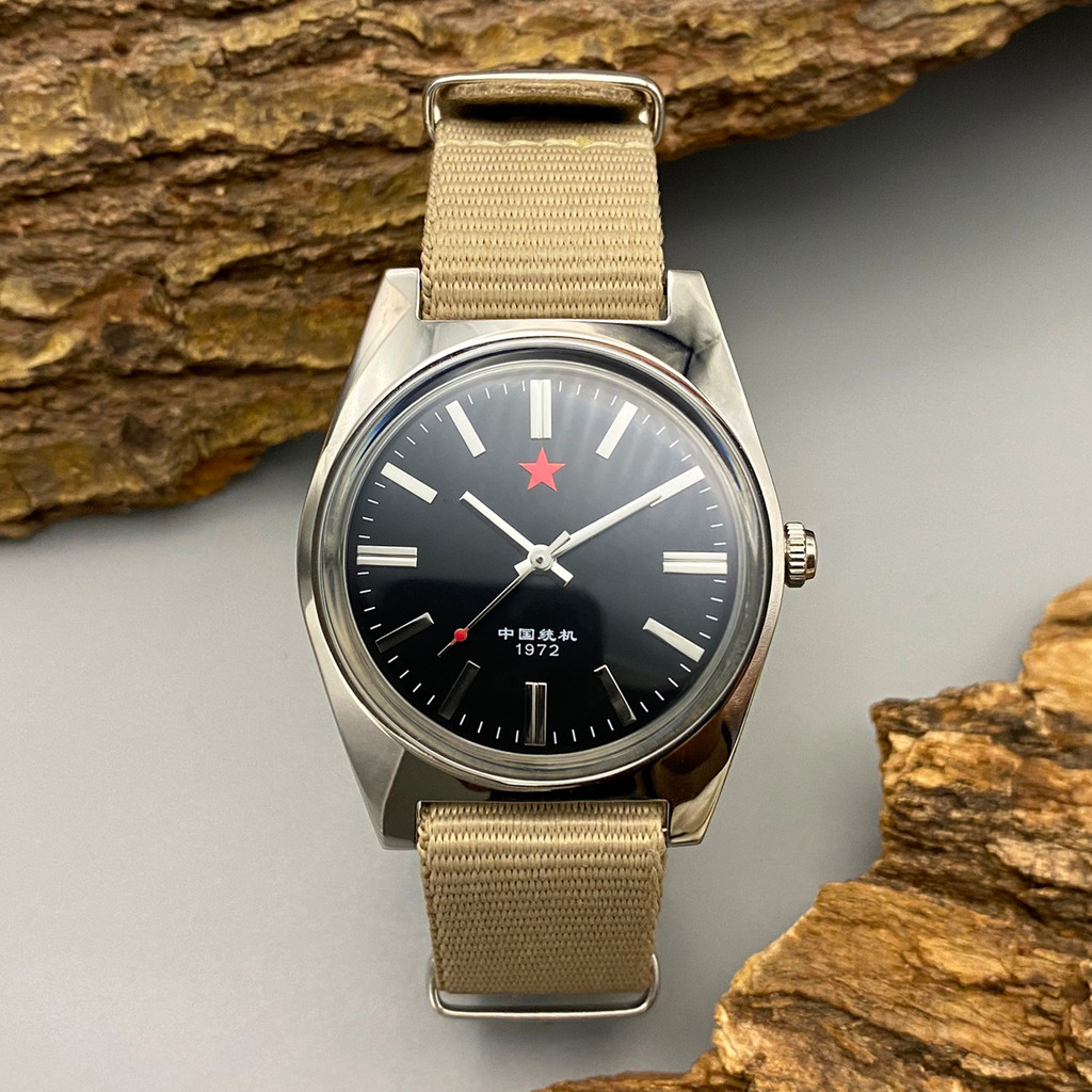 Men's mechanical watch 36MM men's watch Stainless steel watch 7120 Manual winding mechanical watch