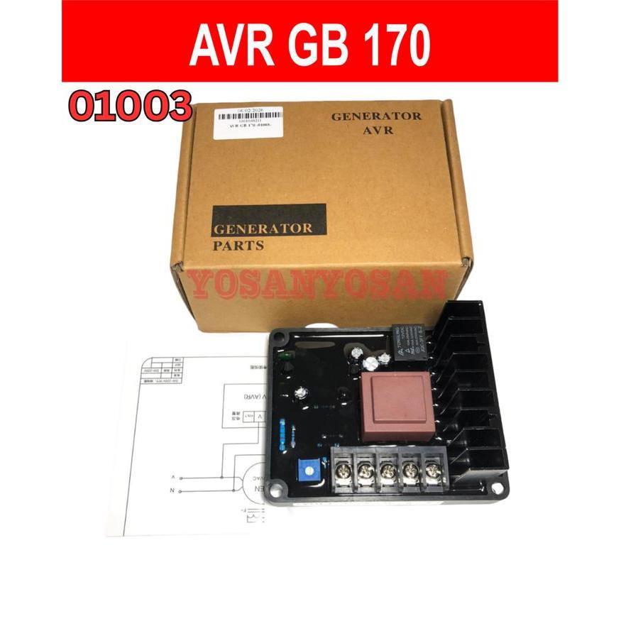 AVR GB170 GB 170 GENSET 3 PHASE GENERATOR DINAMO BROSTEL ARANG