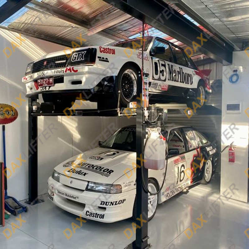 Factory Cheap Auto Shop Mobile Lift Cars Four Post Vehicle Lift Equipment for Car Storage
