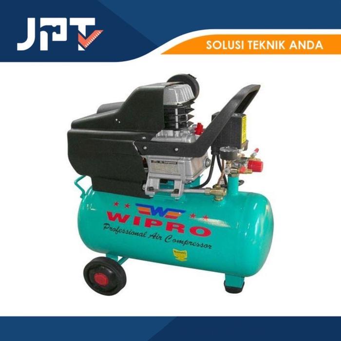 Kompresor Udara 1 HP Gemini-240 (24 Liter) Merk Wipro
