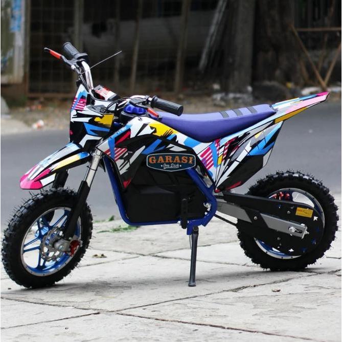 Mini Trail Elektrik Anak Black Panther 36V 800W