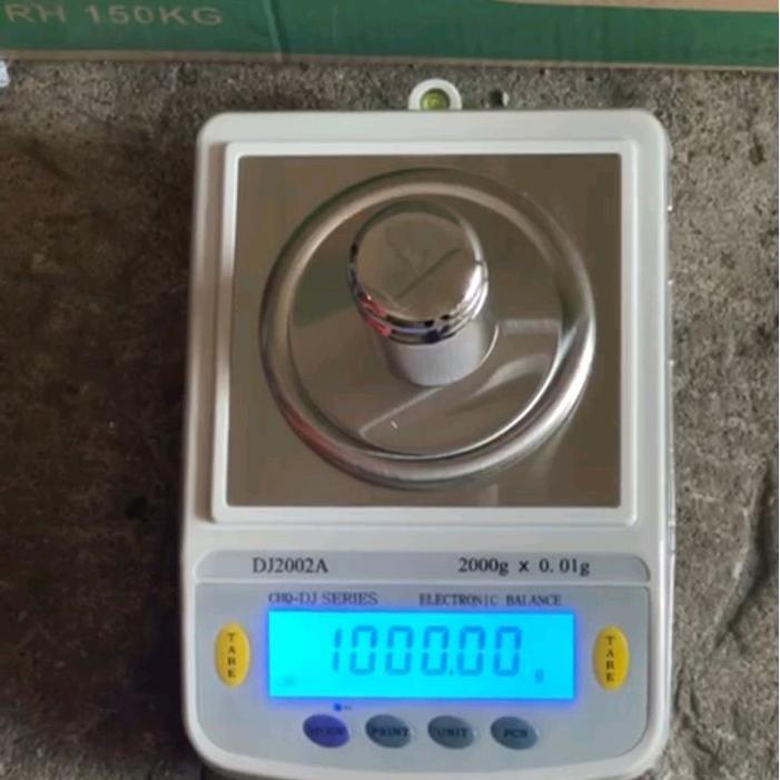 Timbangan Leb Emas CHQ DJ2002A 2kg x 0.01g,timbangan perak,berlian 2000g x 0.01g