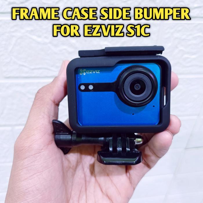 Tekno - Side Frame Case / Casing Action Camera Ezviz S1 C / S1-C Kamera